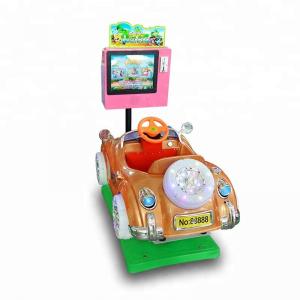China LCD Screen Children'S Bumper Cars , Plastic / Fiberglass Ride On Bumper Car supplier
