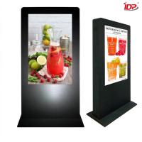 55 Inch 60000 Hours Interactive Digital Kiosk Outdoor Electronic Advert Signage