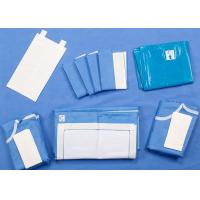 China Disposable Surgical Laparoscopy Pack SMS Sterilized Drape Kit Set Oil Resistant on sale