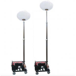 China 200W Mobile Lighting Mast 9M Portable LED Light Towers supplier