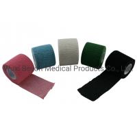 China Wrape Cotton Cohesive Bandage Elastic Self Adherent Sock Boots Cohesive Tape on sale