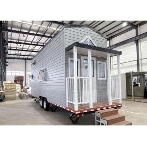 China Modular Prefabricated Light Steel Structure Homes On Wheels For Sale supplier
