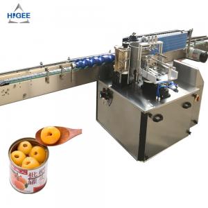 Automatic canned fruit cocktail labeling machine with glass bottle cold glue labeling machine bench top wet glue labeler