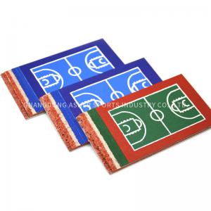 Anti Slip Acrylic Sports Flooring Acrylic Stadium Use For Volleyball