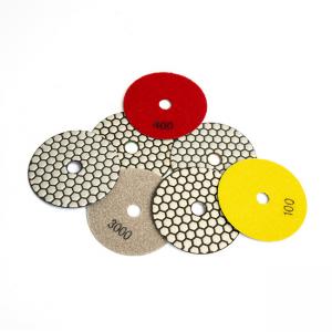 4 Inch 7 Steps Granite Marble Polishing Blade Dry Polishing Pad