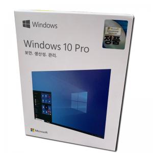 China Microsoft Windows 10 Pro Professional 64 Bit DVD+ COA License Key Korean package supplier