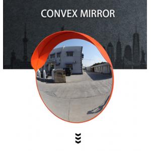 30-100cm Traffic Safety Custom Convex Mirror Expand View For Road Corner