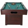 7FT promotion Pool Game Table with wood billiard table auto ball return