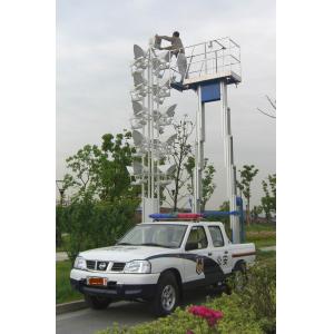 China 200Kg And 9m Dual Mast Aerial Work Platform Type Truck-Mounted And Aluminum wholesale