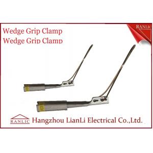 China Harden Aluminum Porcelain Wedge Grip Clamp Conduit Tools Stainless Solid Bail supplier