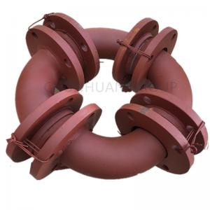 Red  Carbon Steel 90 Degree Elbow Cs PTFE Lined Pipes