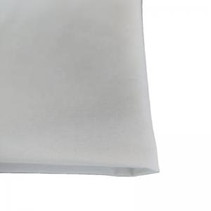 80% Polyester 20% Cotton TC Fabric White Woven Fabric For Workwear Durability