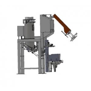 China Pneumatic Type Valve Bag Packing Machine for Starch and Cassava Starch Powder supplier