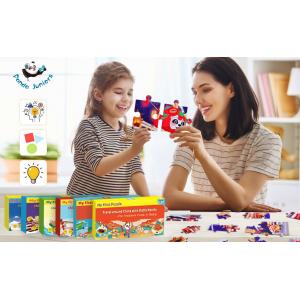 Paper Board Floor Puzzle Toys Level-Up Jigsaw Puzzle Games For Children