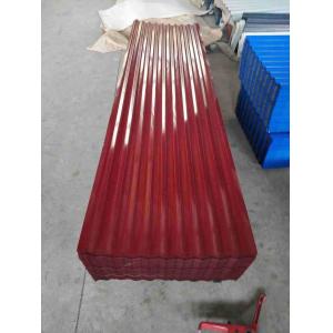 China Heavy Duty Zinc Coated Standard Size Corrugated Steel Roof Sheets supplier