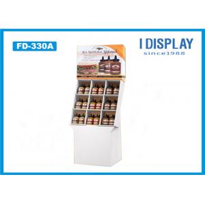 China Corrugated POP Cardboard Display , Cardboard Floor Display Stands supplier