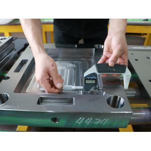 CNC Machined Plastic Mold Parts with Precision Frame Chamfering