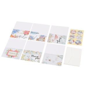 China 小規模企業 カスタマイズされた感謝カード 封筒とステッカー付きの挨拶カード wholesale