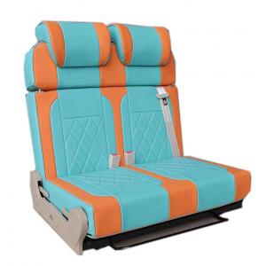 China Caravan Folding Campervan Double Seat High Backrest Bed Seat Van Rv Modified Car Seats supplier