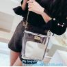 China waterproof promotional clear tote pvc handle shopping bag, PVC mat waterproof reusable tote shopping bags, summer soft p wholesale