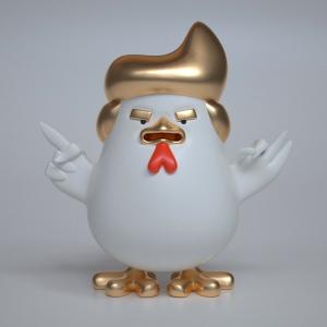 China Props and oddities figurine statue of dolnald trump as decoration items gift souvenir by resin supplier