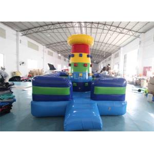 Airtight PVC Inflatable Rock Climbing Wall / Inflatable Rock Climbing Bouncer Games