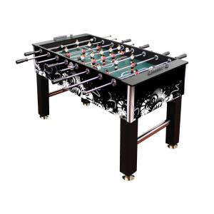 Soccer Foosball Table With Multicolor Players , 5 Feet Wooden Football Table
