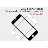 China SGS Black iPhone SE Tempered Glass Screen Protector on sale
