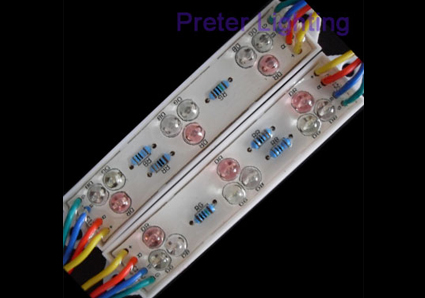 L'installation facile RVB 9 LED 0.72W imperméabilisent le module de SMD LED pour des signes de publicité