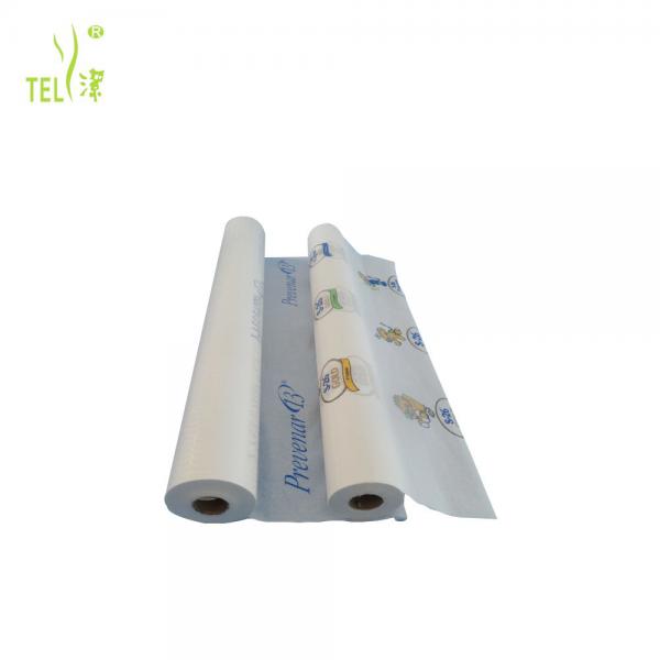 Alcohol Free 10gsm Disposable Bed Sheets Roll With Logo