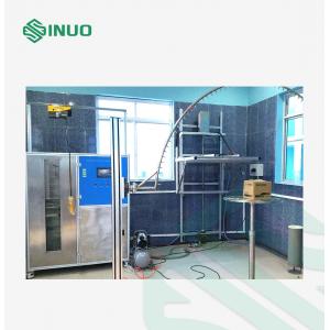 China IEC 60529 Water Ingress Testing Equipment IPX1 IPX4 Vertical Rain Drip Oscillating Tube supplier