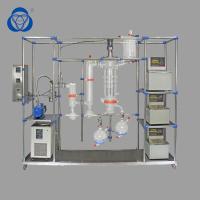 China Short Term Exposure Chemistry Distillation Kit , Essential Oil Steam Distillation Apparatus High Vacuum Pressure on sale