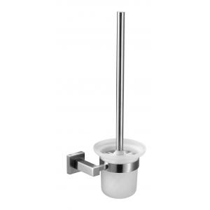 China Toilet fitting Square stainless steel Toilet Brush Holders supplier