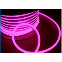 China Led Pink Neon Tube Light , IP65 Waterproof SMD2835 LED Neon Rope Light Flex Tube on sale