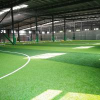 China 45mm Grass Pile Height Soccer Synthetic Artificial Grass Used For School Court on sale