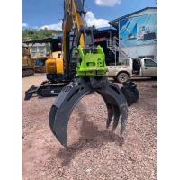 China 360 Degree Rotating Hydraulic Timber Grab , Excavator Grab Attachments Q355B Material on sale