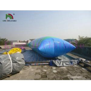 0.9mm PVC Tarpaulin Blow Up Water Fun Toy , Inflatable Water Blob For Water Park