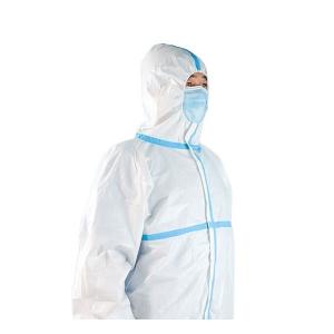 China Non Woven Disposable Coverall Suit Medical Coverall Protect Wear Clothes supplier