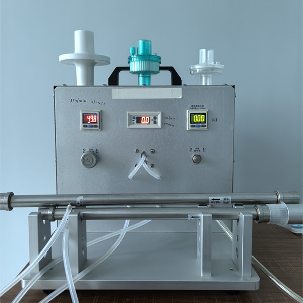 Breathing Resistance Pressure Drop Testing Equipment For HME Filter & Spirometry Filter And BV Filter