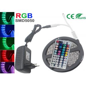 5050 Rgb Ip20 LED Strip Light Kit 300 Led Tape Light 44 Key Remote 12v 6a Power Supply