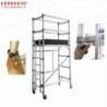 China Torre de andamios de aluminio de plata Torre de andamios plegables móviles personalizados wholesale