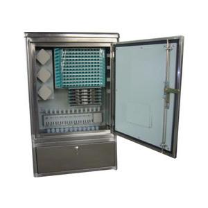 China IP65 Protective Optical Fiber Cross Connection Cabinet With 192 Cores supplier