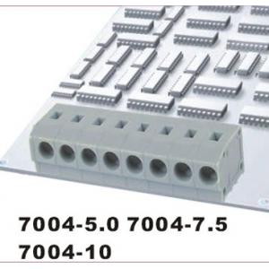 22-14AWG Wire Gauge Terminal Block Connector for Panel/PCB Mounting 20A Current Rating