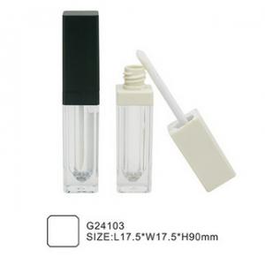 China Wholesale Cosmetic Lip Gloss Bottle White Lip Gloss Tube supplier