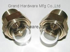 dome shaped windows,domed sight glass,dome shaped sight glass,brass sight
