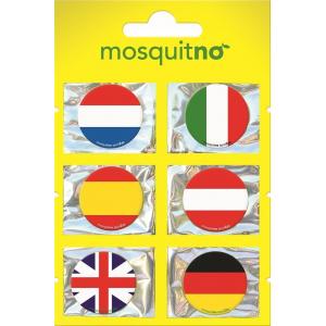 Hanghole Fashion Plastic Packaging Bags , Kids Mosquito Repellent Sticker Packaging Bag