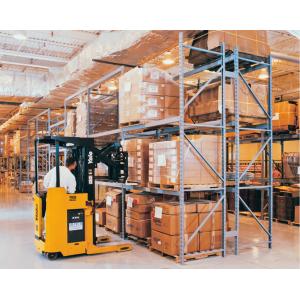 China Corrosion Protection Automated Pallet Racking System / Metal Shelving System Powder Coating Surface supplier