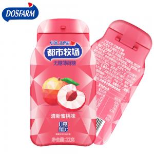 China Discounted Products Vitamin Peach Flavor Sugar Free Mints Candy Healthy Supplement supplier
