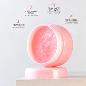 China OEM Lightening Lip Scrub Exfoliator Pink Lips Balm And Scrub 10g supplier