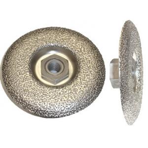 Vacuum Brazed Diamond Grinding Disc , Continuous Diamond Cup Wheel